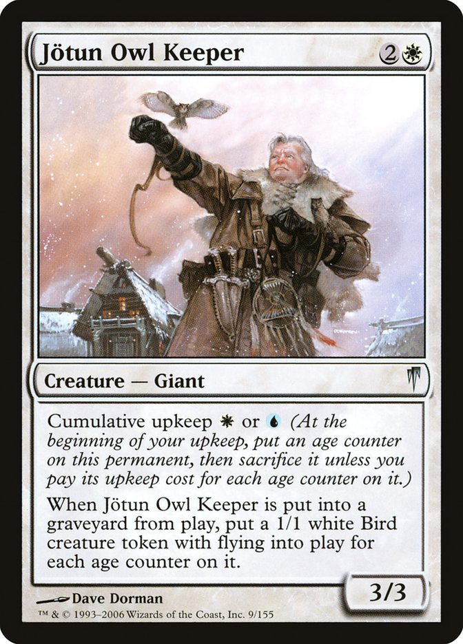 Jötun Owl Keeper 9 (Coldsnap)  - Foil | Good Games Adelaide SA