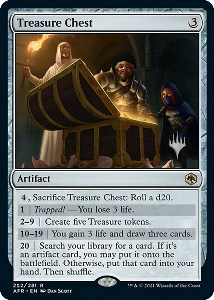 Treasure Chest 252 (Promo Pack: Adventures in the Forgotten Realms)  - Foil | Good Games Adelaide SA