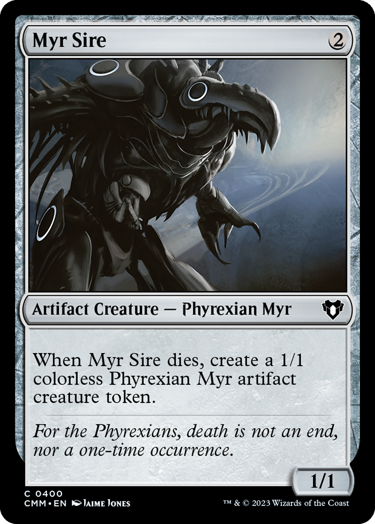 Myr Sire [Commander Masters] | Good Games Adelaide SA