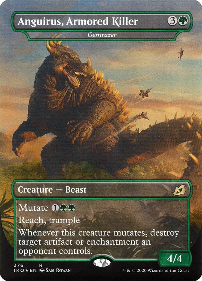 Anguirus, Armored Killer // Gemrazer 376 (Ikoria: Lair of Behemoths)  | Good Games Adelaide SA