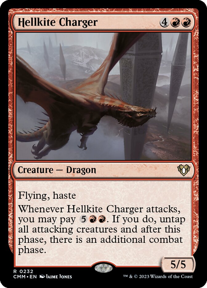 Hellkite Charger 232 (Commander Masters)  | Good Games Adelaide SA