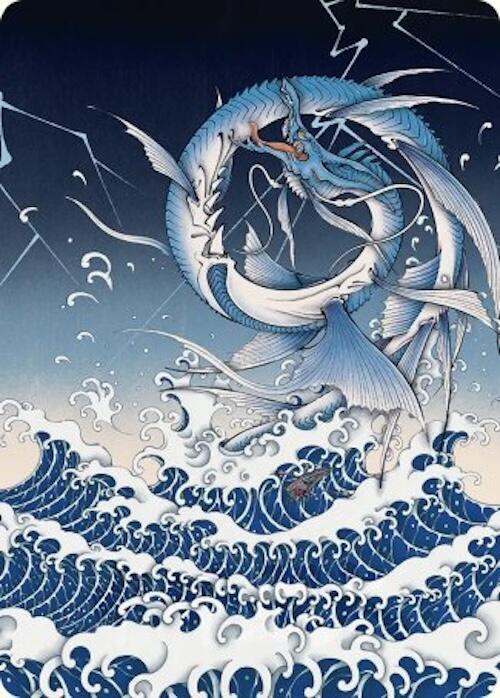 Summon Leviathan Art Card 38 (Art Series: FINAL FANTASY)  | Good Games Adelaide SA
