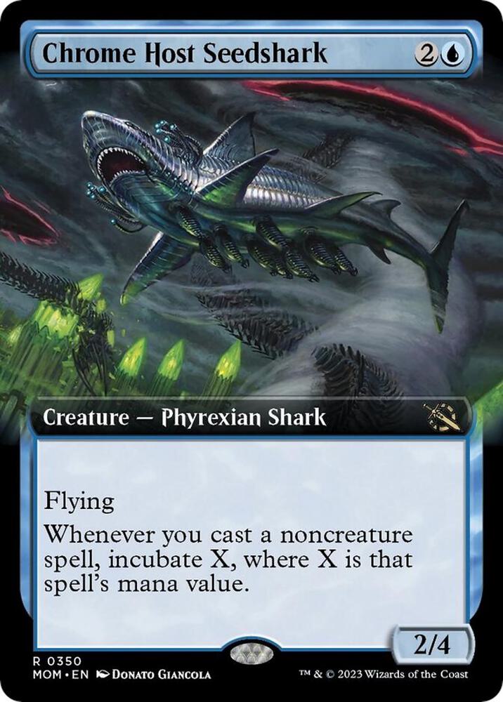 Chrome Host Seedshark 350 (March of the Machine)  - Extended Art | Good Games Adelaide SA