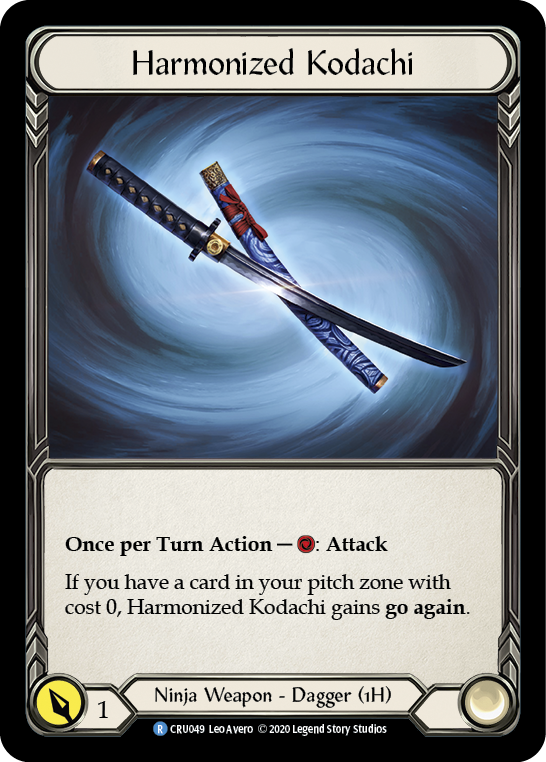 Harmonized Kodachi [CRU049] 1st Edition Normal | Good Games Adelaide SA
