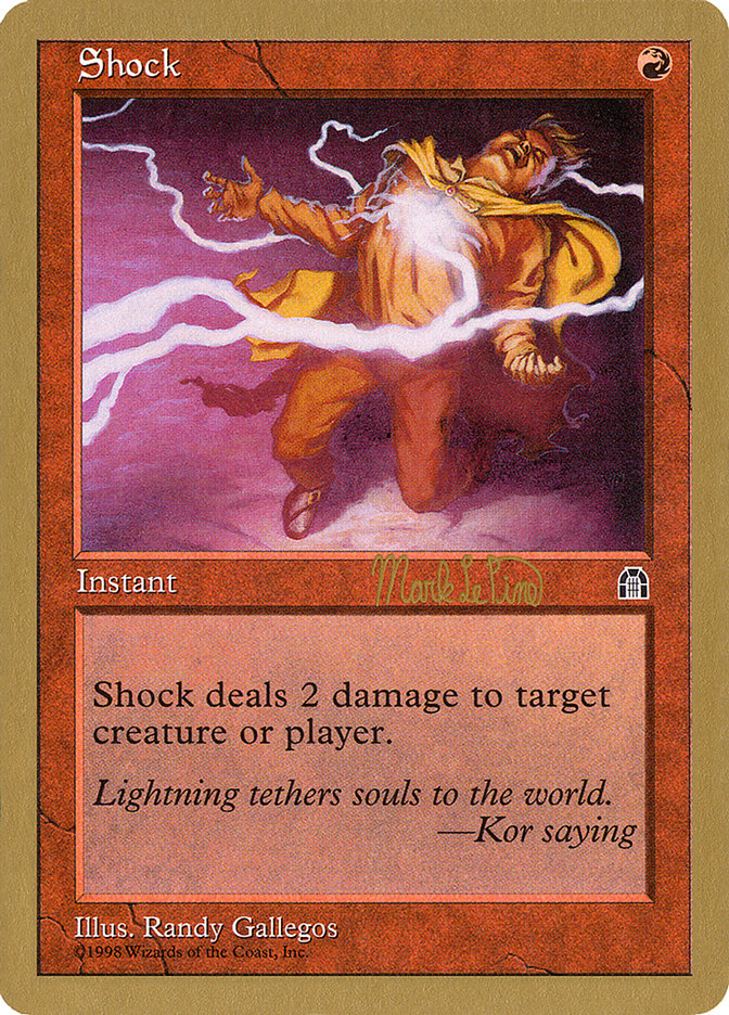 Shock (Mark Le Pine) [World Championship Decks 1999] | Good Games Adelaide SA