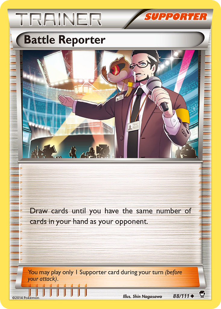 Battle Reporter (88/111) [XY: Furious Fists] | Good Games Adelaide SA