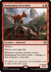 Rampaging Ferocidon [Duskmourn: House of Horror Commander] | Good Games Adelaide SA