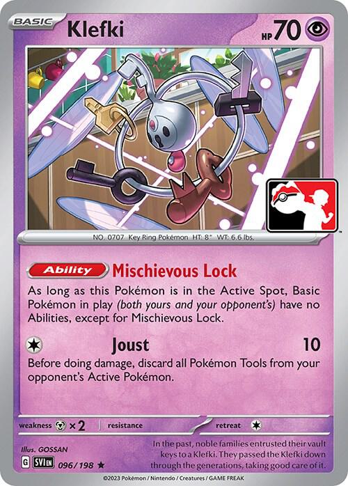 Klefki Series 4 096/198 (Prize Pack Series Cards)  - Holofoil | Good Games Adelaide SA