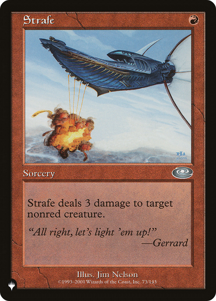 Strafe [The List Reprints] | Good Games Adelaide SA