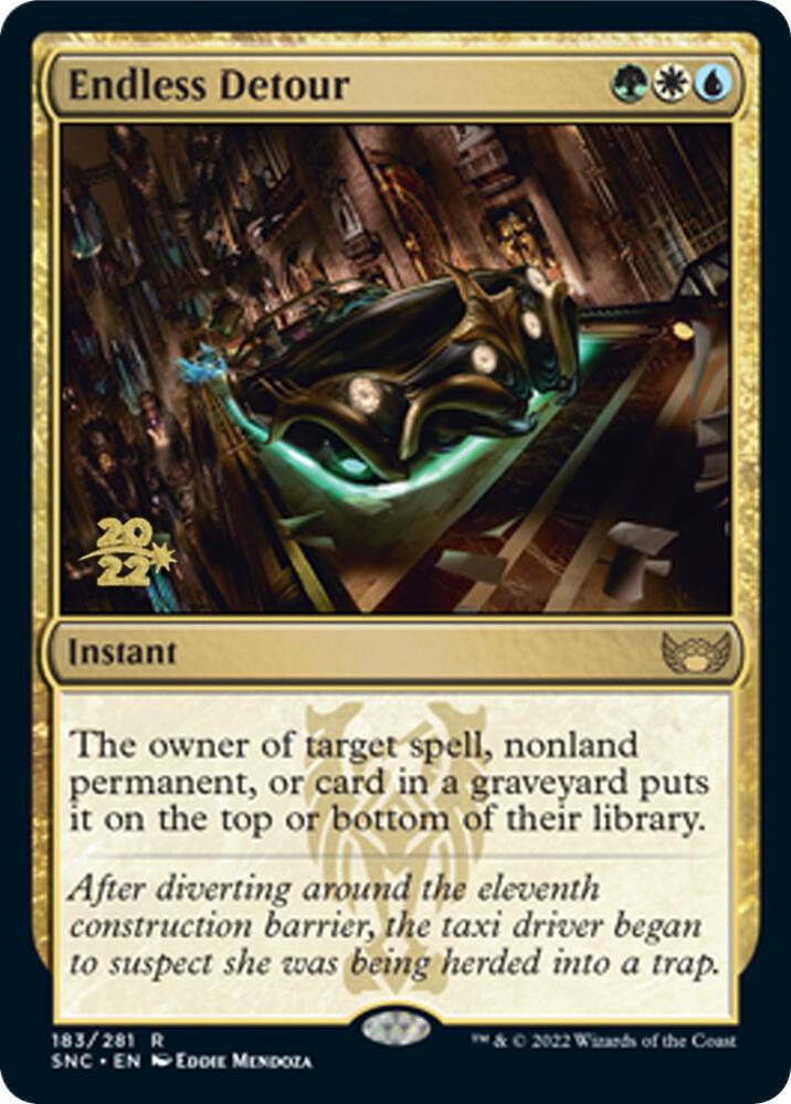 Endless Detour 183 (Prerelease Cards)  - Foil | Good Games Adelaide SA