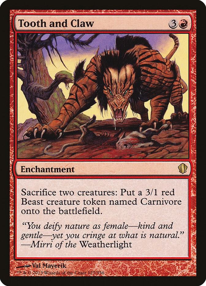 Tooth and Claw 127 (Commander 2013)  | Good Games Adelaide SA