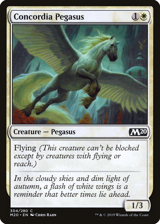 Concordia Pegasus [Core Set 2020] | Good Games Adelaide SA