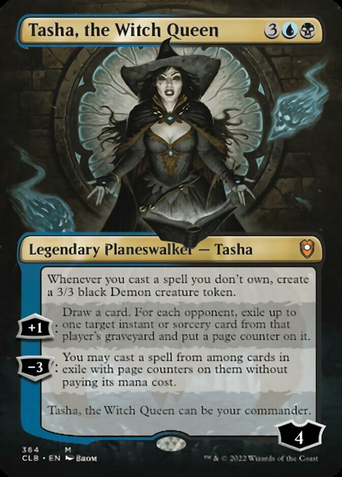 Tasha, the Witch Queen (Borderless) [Commander Legends: Battle for Baldur's Gate] | Good Games Adelaide SA