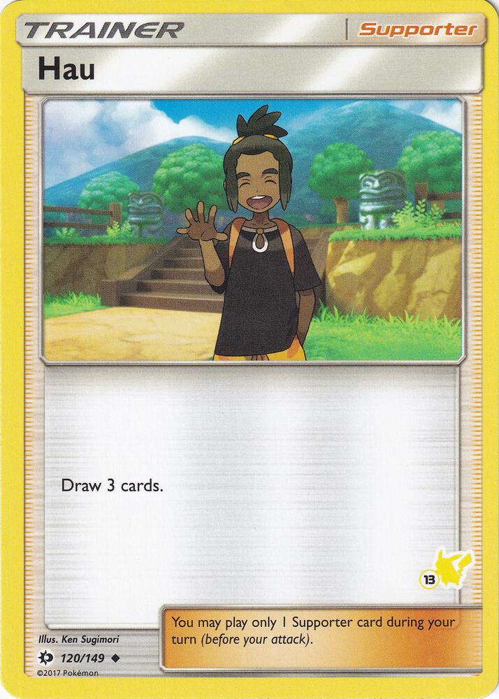 Hau 120 149 13 Pikachu Stamped 120/149 (Battle Academy)  | Good Games Adelaide SA