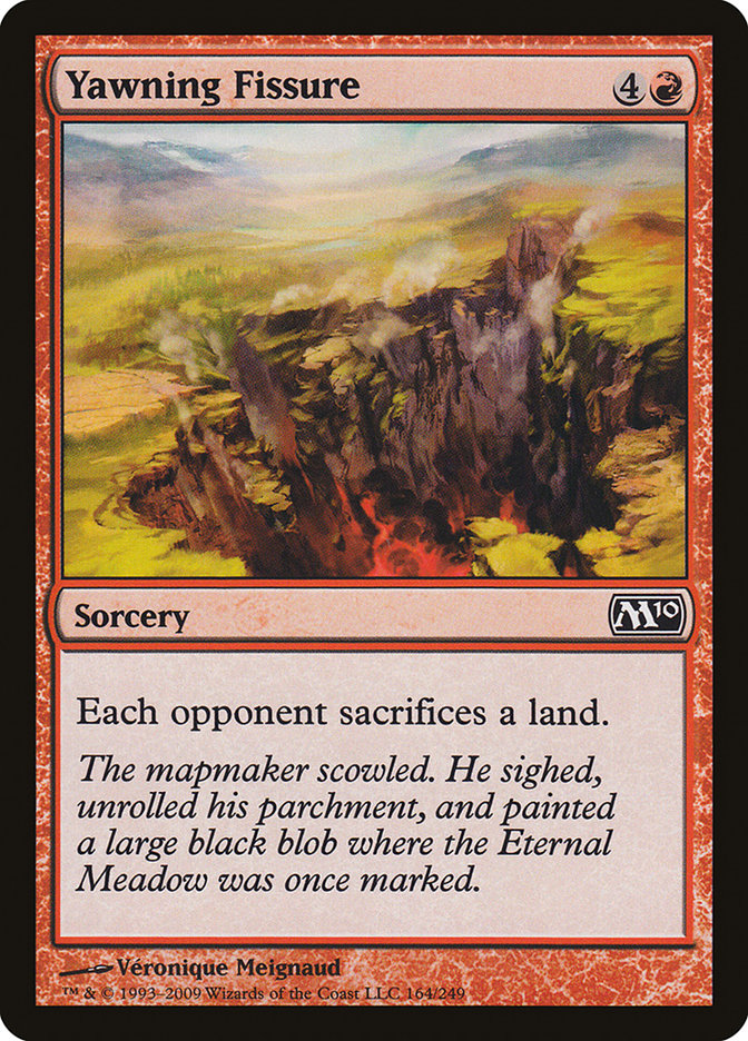 Yawning Fissure 164 (Magic 2010 (M10))  | Good Games Adelaide SA