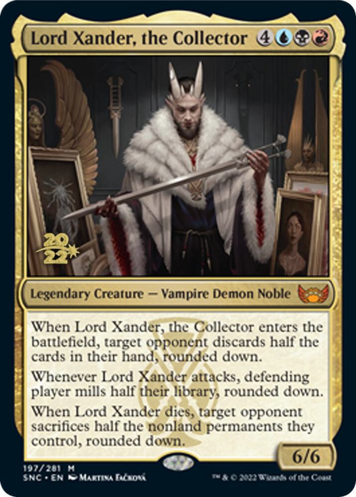 Lord Xander the Collector 197 (Prerelease Cards)  - Foil | Good Games Adelaide SA