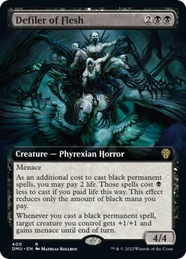 Defiler of Flesh Extended Art 400 (Dominaria United)  | Good Games Adelaide SA