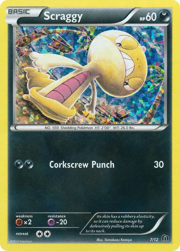 Scraggy 007/012 (McDonald's Promos 2016)  - Holofoil | Good Games Adelaide SA
