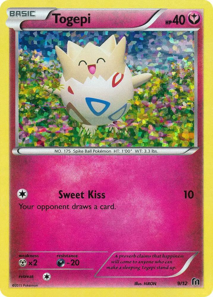 Togepi 9 12 009/012 (McDonald's Promos 2016)  - Holofoil | Good Games Adelaide SA