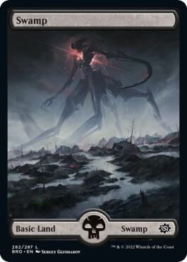 Swamp 282 Full Art 282 (The Brothers' War)  | Good Games Adelaide SA