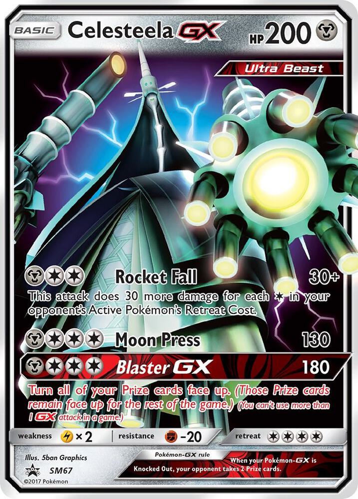 Celesteela GX SM67 (SM Promos)  - Holofoil | Good Games Adelaide SA