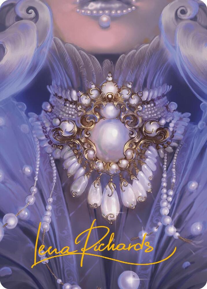 Pearl Medallion Art Card Gold Stamped Signature 43 (Art Series: Modern Horizons 3)  | Good Games Adelaide SA
