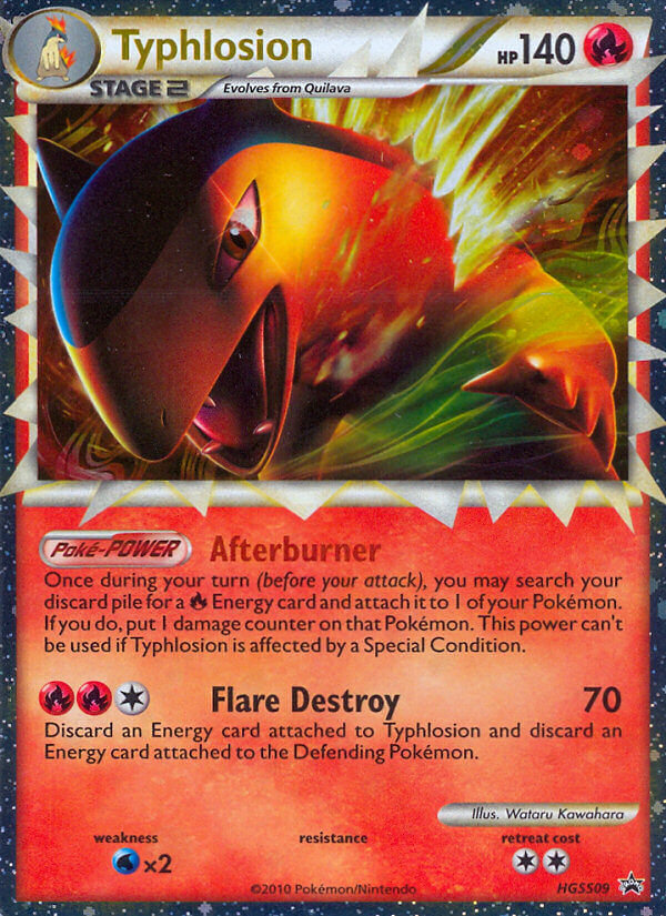 Typhlosion (HGSS09) [HeartGold & SoulSilver: Black Star Promos] | Good Games Adelaide SA