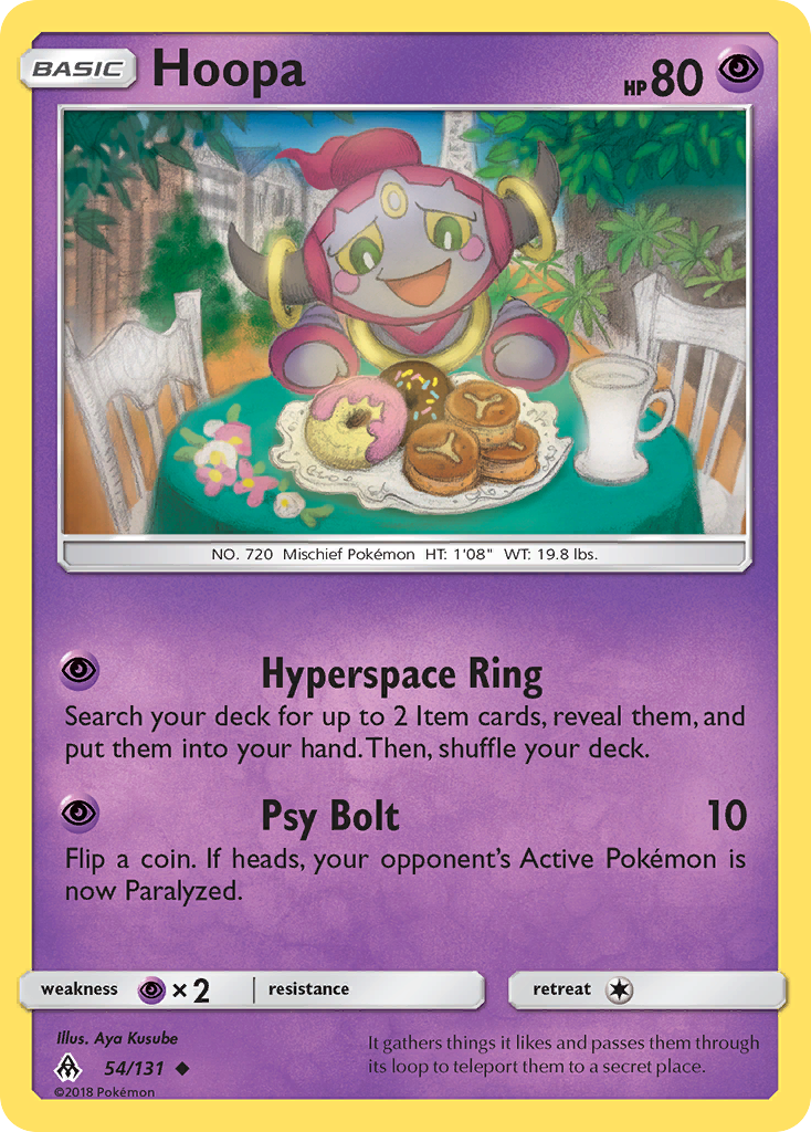 Hoopa (54/131) [Sun & Moon: Forbidden Light] | Good Games Adelaide SA