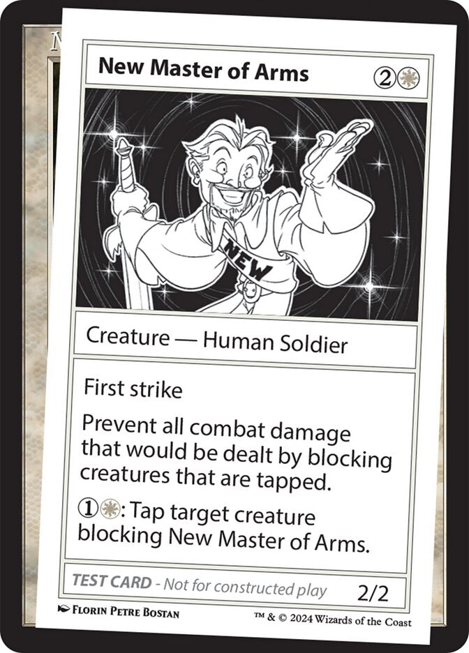New Master of Arms  (Mystery Booster 2 Playtest Cards)  | Good Games Adelaide SA