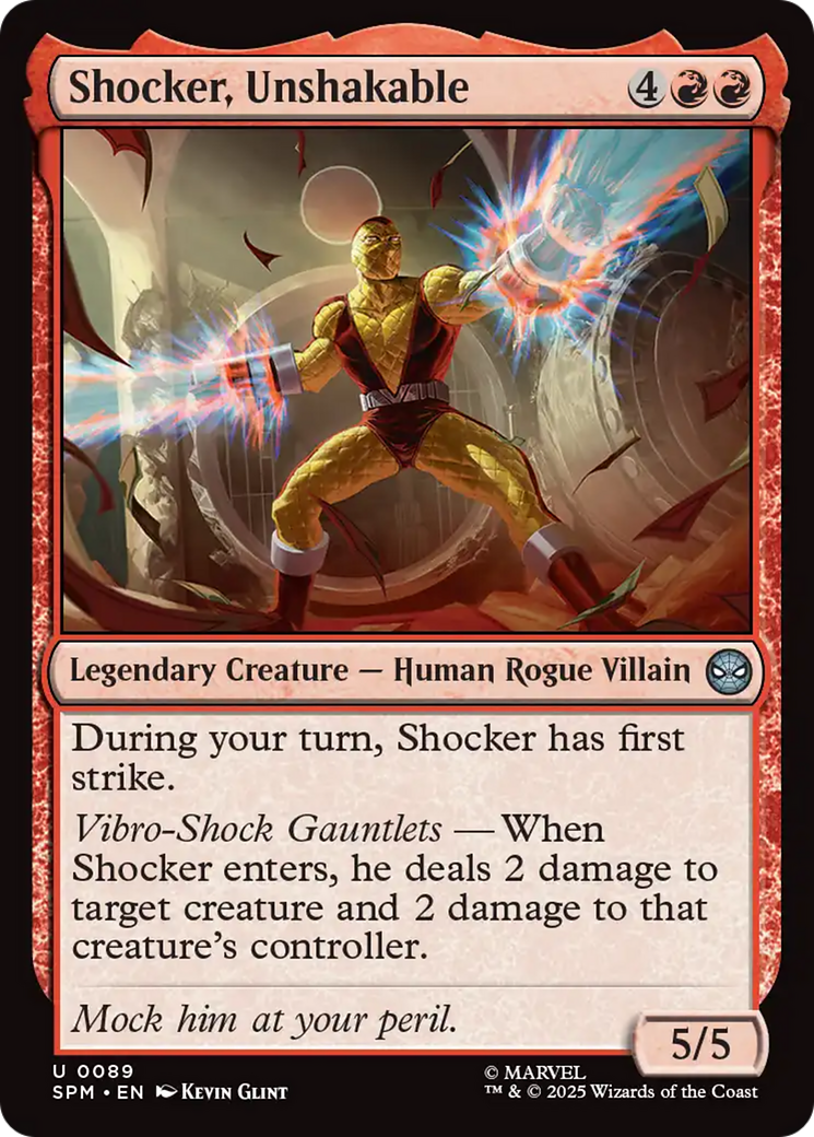 Shocker, Unshakable [Marvel's Spider-Man] | Good Games Adelaide SA