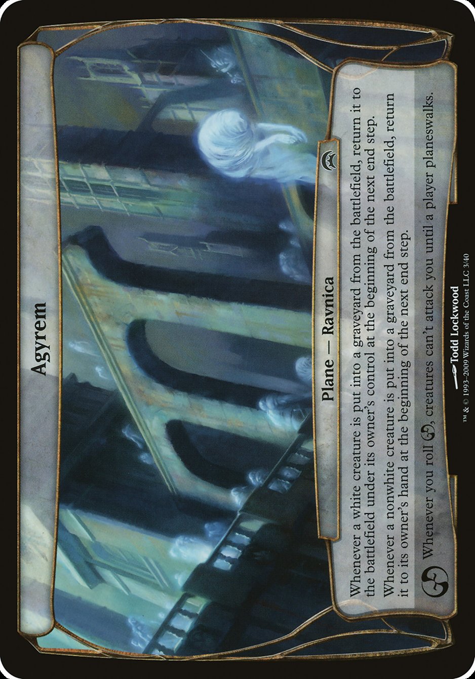 Agyrem (Planechase) [Planechase Planes] | Good Games Adelaide SA