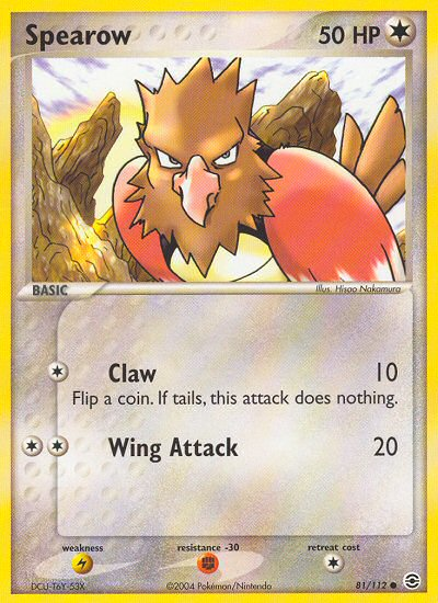 Spearow (81/112) [EX: FireRed & LeafGreen] | Good Games Adelaide SA
