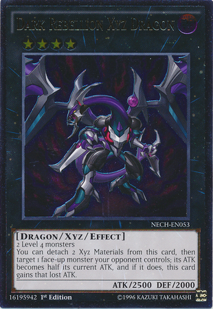 Dark Rebellion Xyz Dragon [NECH-EN053] Ultimate Rare | Good Games Adelaide SA
