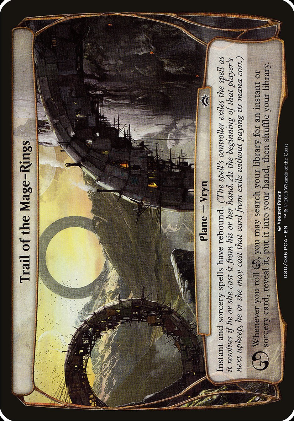 Trail of the Mage-Rings  (Oversize Cards)  | Good Games Adelaide SA