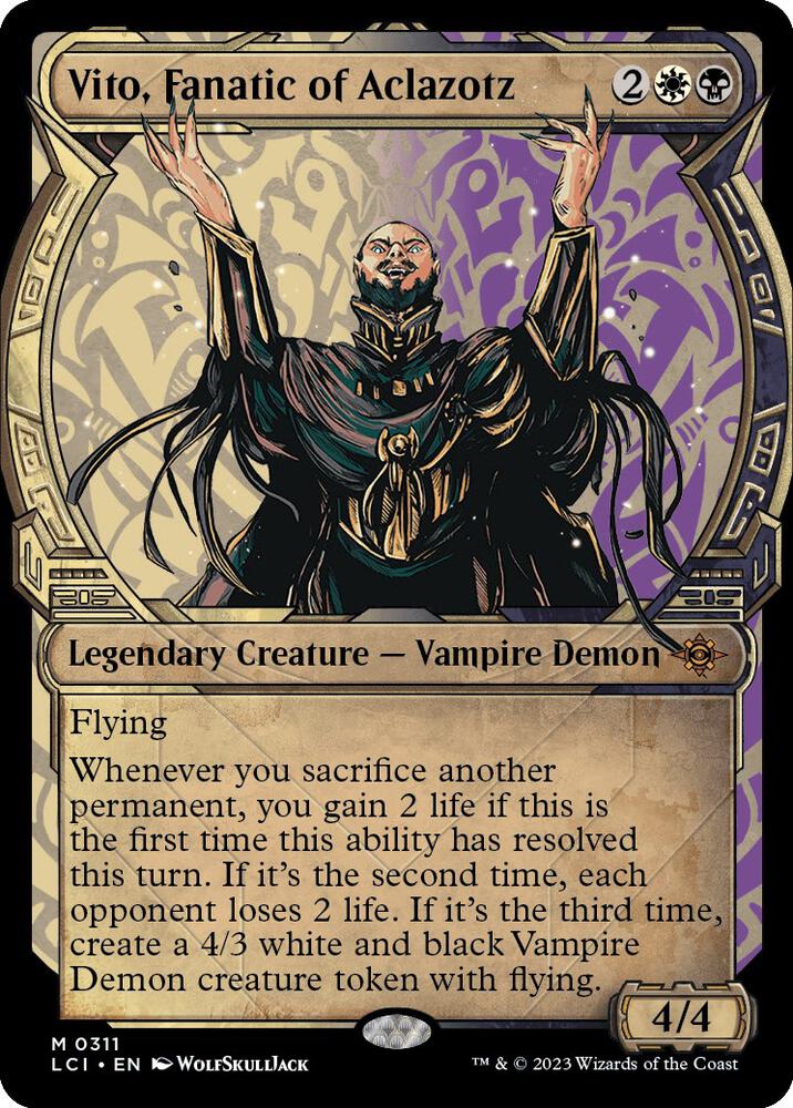 Vito, Fanatic of Aclazotz 311/291 (The Lost Caverns of Ixalan)  - Showcase | Good Games Adelaide SA