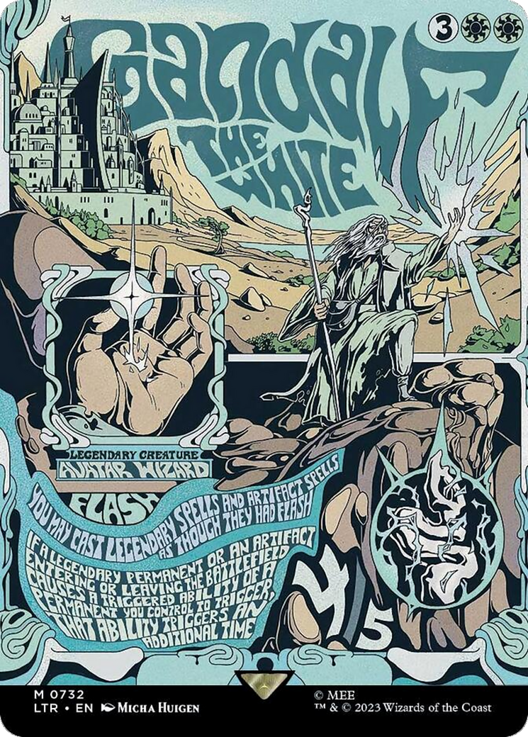 Gandalf the White (Borderless Poster) [The Lord of the Rings: Tales of Middle-Earth] | Good Games Adelaide SA