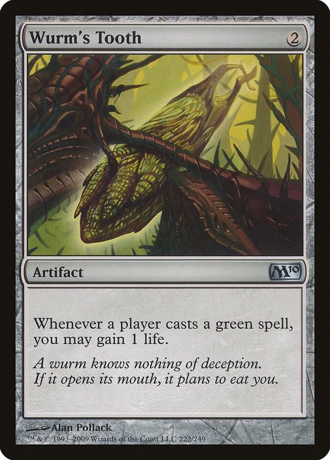 Wurms Tooth 222 (Magic 2010 (M10))  | Good Games Adelaide SA