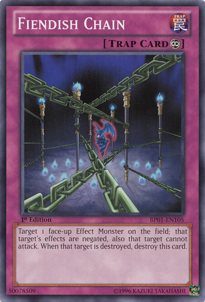 Fiendish Chain [BP01-EN105] Common | Good Games Adelaide SA
