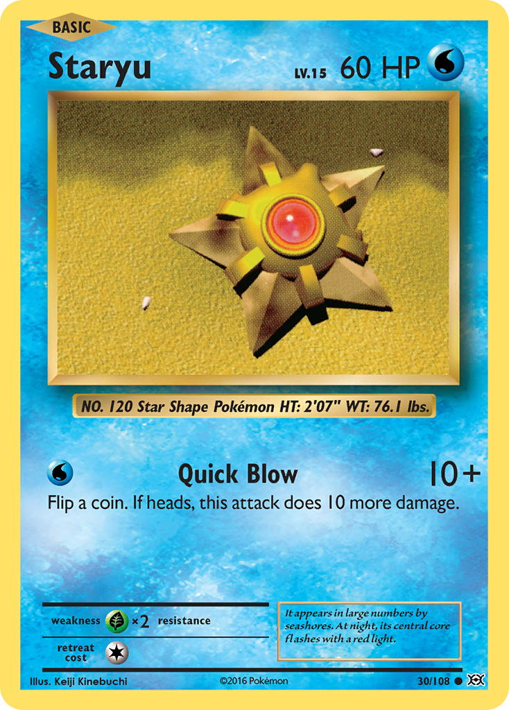 Staryu (30/108) [XY: Evolutions] | Good Games Adelaide SA