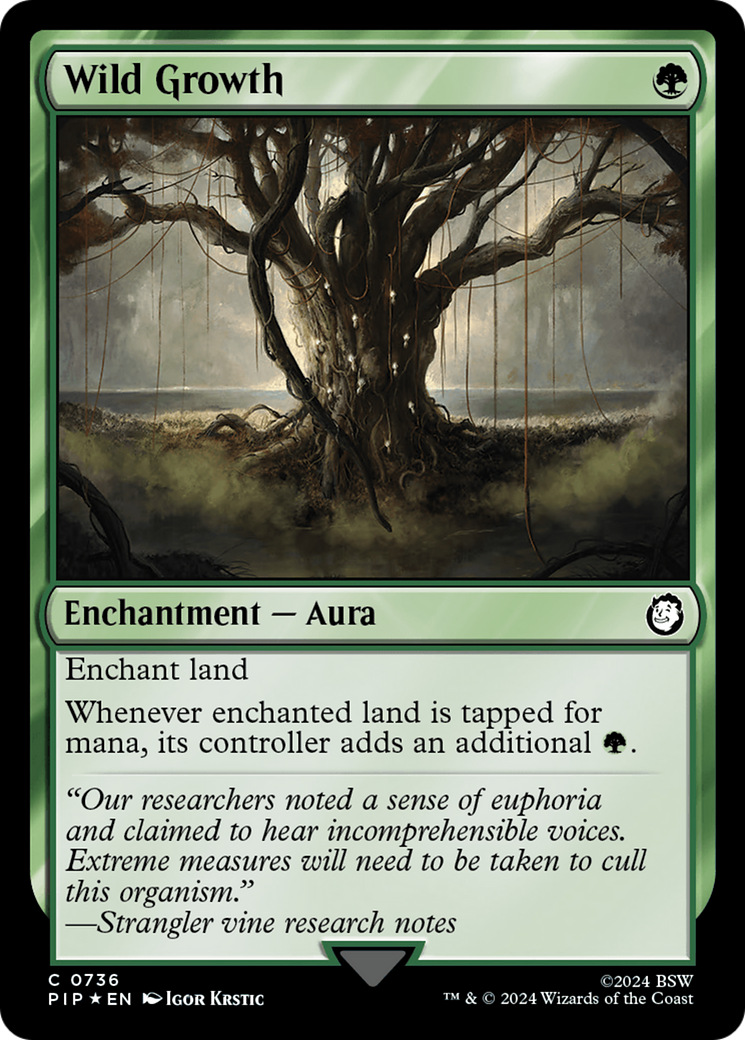 Wild Growth (Surge Foil) [Fallout] | Good Games Adelaide SA