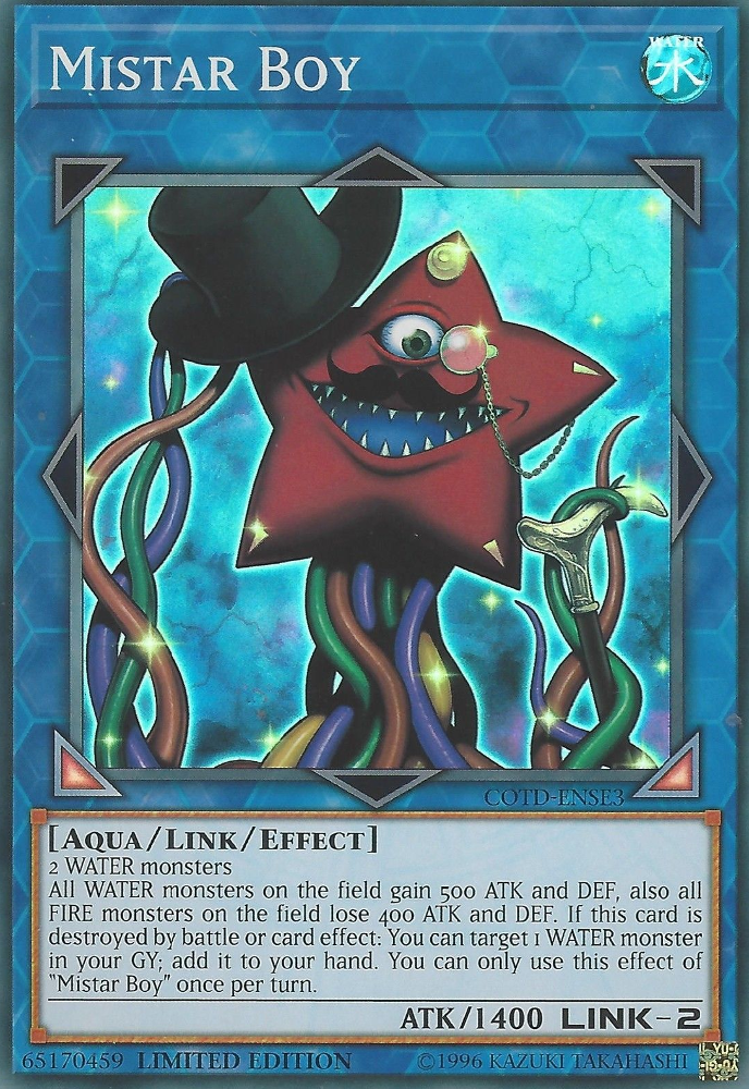 Mistar Boy [COTD-ENSE3] Super Rare | Good Games Adelaide SA