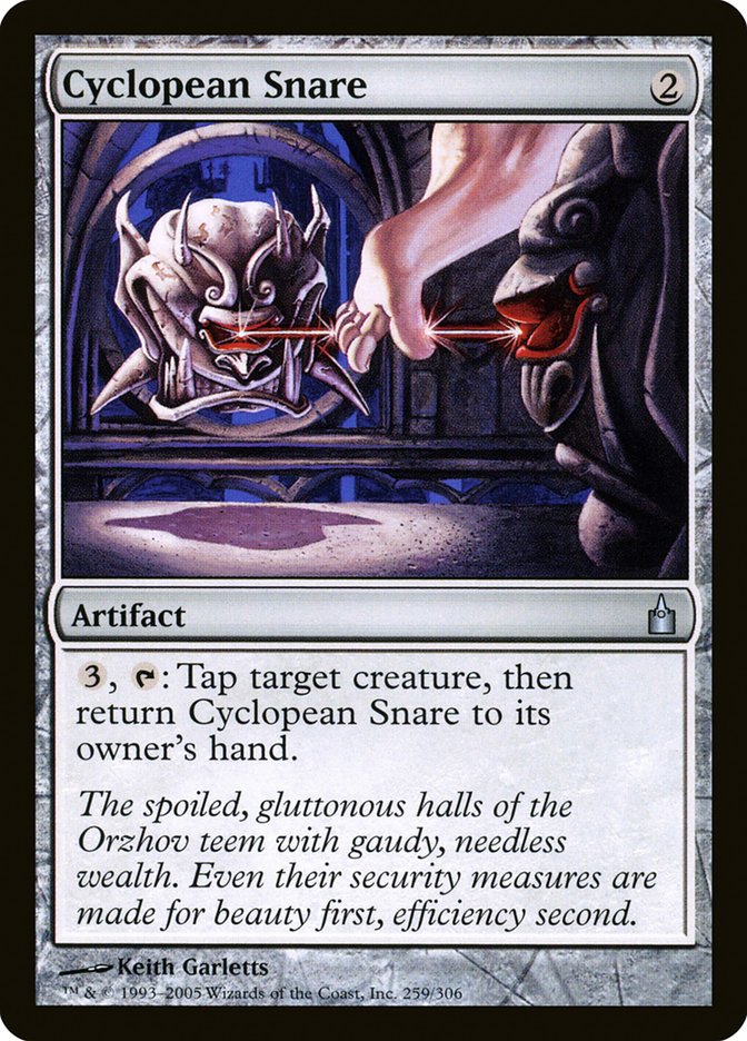 Cyclopean Snare 259 (Ravnica: City of Guilds)  | Good Games Adelaide SA