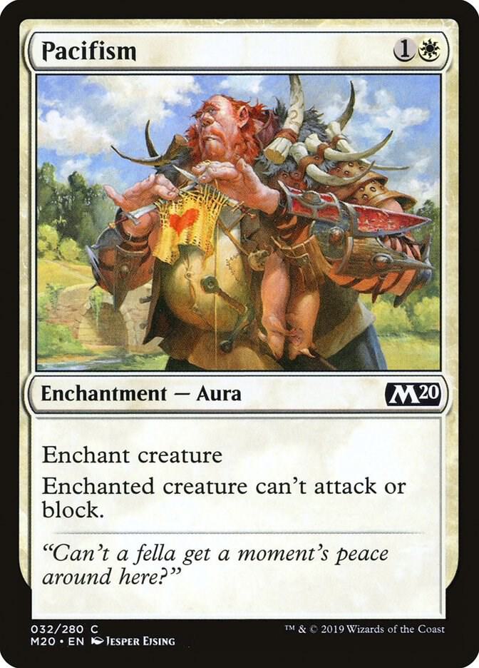 Pacifism 32 (Core Set 2020)  - Foil | Good Games Adelaide SA