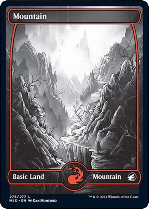 Mountain 275 275 (Innistrad: Midnight Hunt)  | Good Games Adelaide SA