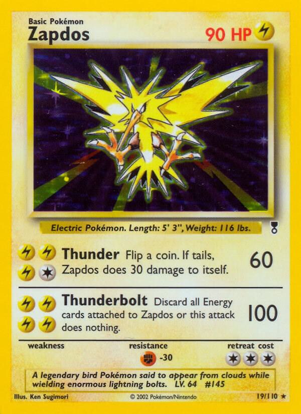 Zapdos 019/110 (Legendary Collection)  - Holofoil | Good Games Adelaide SA