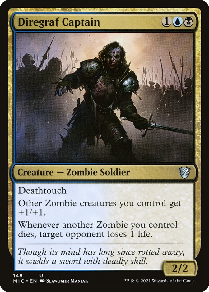 Diregraf Captain 148 (Commander: Innistrad: Midnight Hunt)  | Good Games Adelaide SA