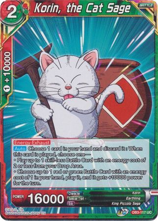 Korin, the Cat Sage [DB3-117] | Good Games Adelaide SA