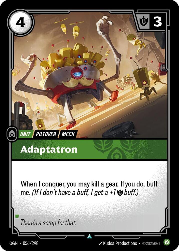 Adaptatron 056/298 (Origins)  | Good Games Adelaide SA