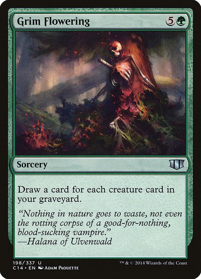 Grim Flowering 198 (Commander 2014)  | Good Games Adelaide SA
