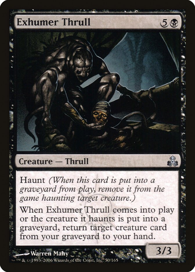 Exhumer Thrull 50 (Guildpact)  - Foil | Good Games Adelaide SA